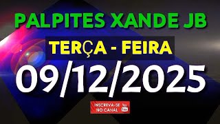 PALPITE DIA 09/12/2025 | JOGO DO BICHO TODAS AS LOTERIAS