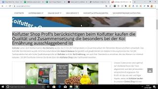 Koifutter,Koifutter kaufen,Koifutter günstig,Koifutter Online Shop