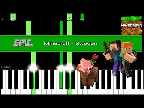Epic Minecraft Piano in Sweden! Unbelievable!