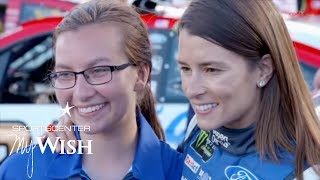 Young Fan Gets Dream Day With Danica Patrick At Daytona | My Wish | ESPN Stories
