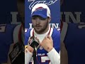 Josh Allen emotional after Divisional Round loss to Chiefs #shorts
