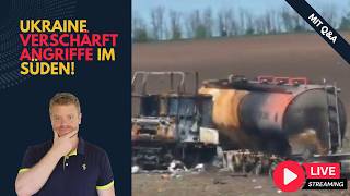 Ukraine verschärft Angriffe im Süden! Ukraine Lagebericht (634) und Q&A