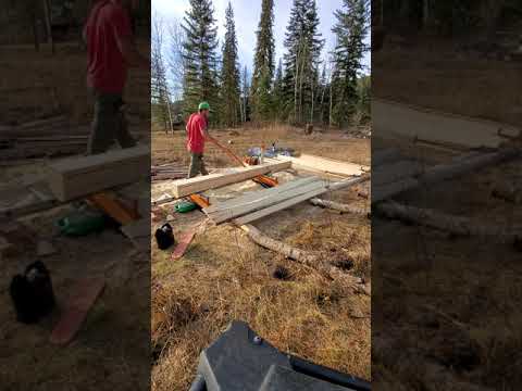 Norwood portamill chainsaw mill 2x8 cut