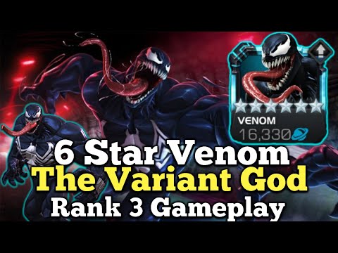 6 Star Rank 3 Venom Is AMAZING! | The Variant God! | Marvel Contest Of Champions