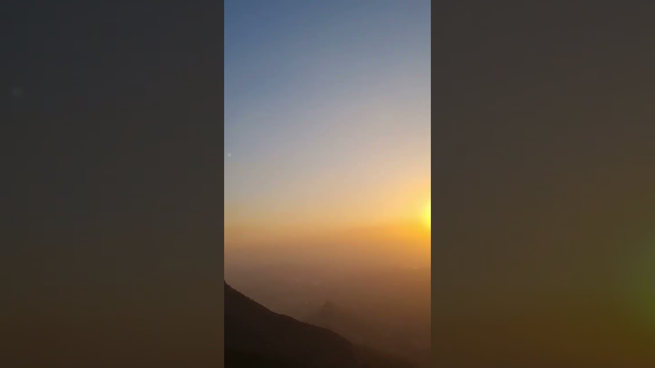 Sunset in Lonavala...... #music #lonavala #maharashtra #trip #sunset #calm