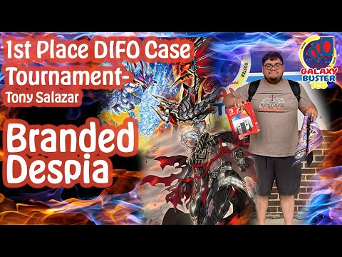 June 2022 1st Place DIFO Case Tournament - Tony Salazar Branded Despia