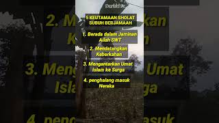 Download lagu 5 KEUTAMAAN SHOLAT SUBUH BERJAMAAH #dakwah #shortvideo #shortviral #quotes #sholatsubuhberjamaah mp3
