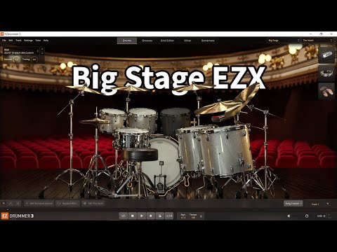 Toontrack EZdrummer 3 Big Stage EZX All Presets Demo
