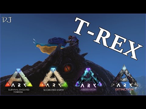 ARK Complete Series - The Island - Ep 11 - Our first Rex and baby Basilos