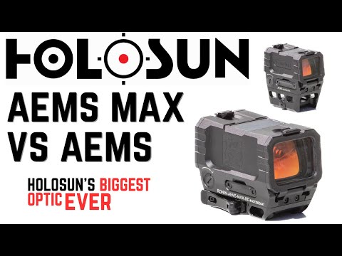 Holosun AEMS MAX vs AEMS Red Dots: What's The Difference?