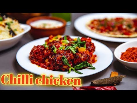 Chilli chicken recipe || Malayalam || Very simple || Chinese cuisine || Sunitha kitchen