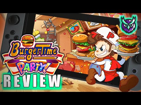 An Arcade Classic is Back...!? BurgerTime Party Switch Review