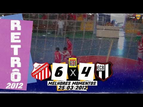 Retrô 2012 Elite Itaquerense 6x4 Banespa sub-13