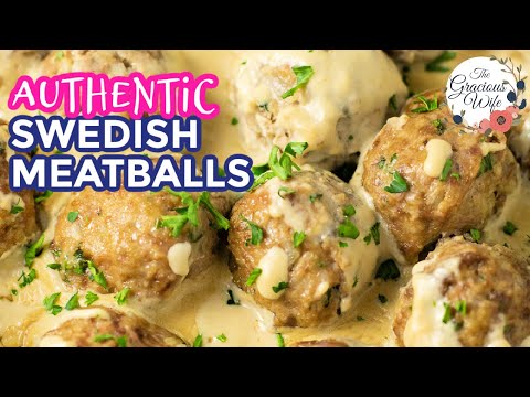 Authentic Swedish Meatballs