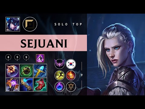 Sejuani Top vs Zac - KR Master Patch 26.01