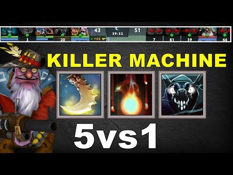 1 Vs 5 Imba Sniper [ Abandoned All Teammates] Fervor + Essence Shift | Dota 2 Ability Draft