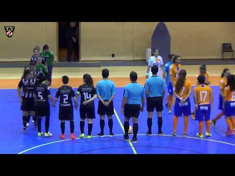 Futsal Fem. 17/18 - 1ª Divisão Distrital - 6ª Jornada [Lusitano FC 6-0 Viseu 2001]