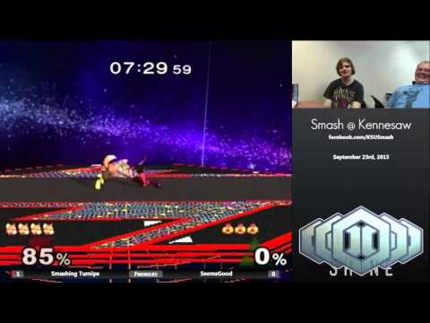 KSU 9/23/15 - Smashing Turnips (Fox) v SeemsGood (Sheik) - SSBM