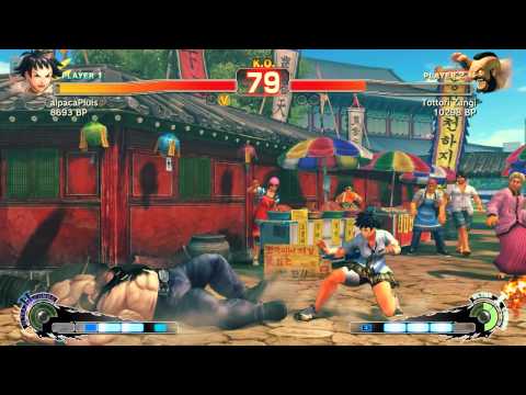 SSF4 Ranked Asia: alpacaPluis (Makoto) VS Tottori Zangi (Zangief)