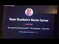 A Rant On Ryan Goodwin S Movie Corner