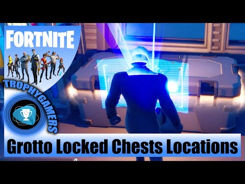 Fortnite - Grotto Locked Chests Locations Open By ID Scanner - Location Domination Challenge