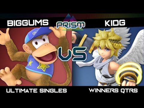 PRISM 157 - Biggums (Diddy Kong) vs. KidG (Pit) - Winners Quarters - Smash Ultimate Singles