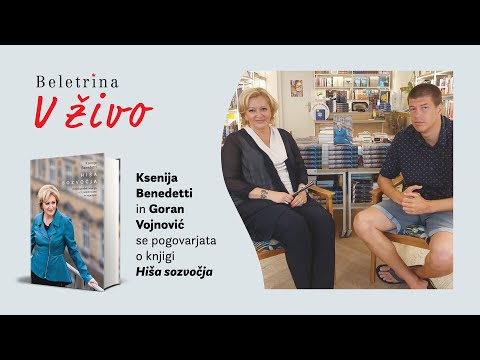 Naslovnica: Beletrina v živo: Ksenija Benedetti: Hiša sozvočja