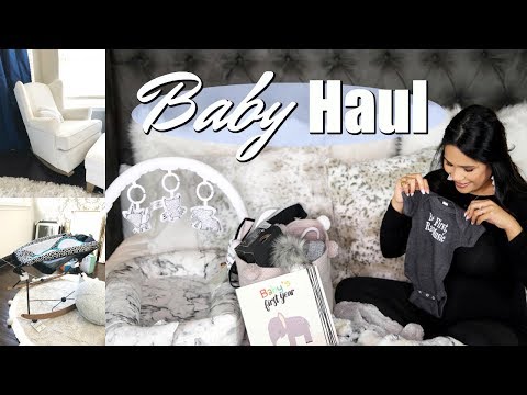 HUGE  Baby Haul! Gadgets, Clothes & Nursery Decor! MissLizHeart