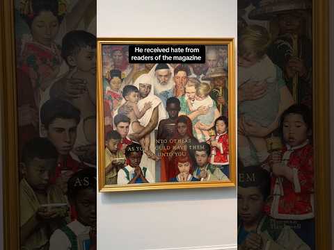 The art of Norman Rockwell #history #art