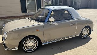 Video Thumbnail for 1991 Nissan Figaro