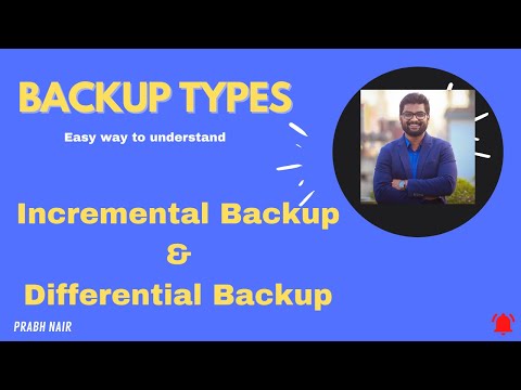 Incremental vs Differential backup in Simple Technique