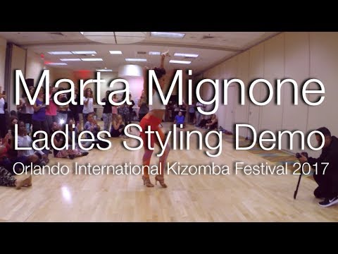 Marta Mignone - Ladies Styling for Kizomba Demo OIKF 2017