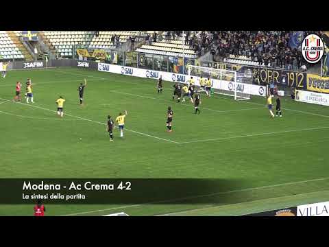 MODENA vs AC CREMA 4-2 (28/10/2018) - La sintesi della partita