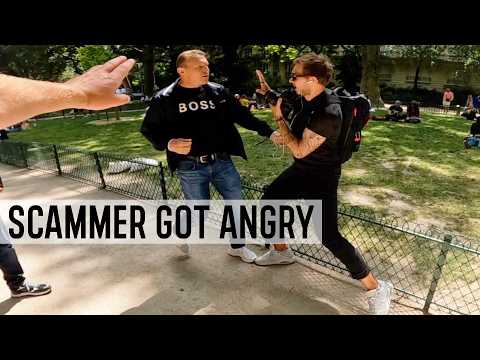 我們在巴黎（意料之中）遭到了金光黨的襲擊 (We were (expectedly) attacked by scammers in Paris)