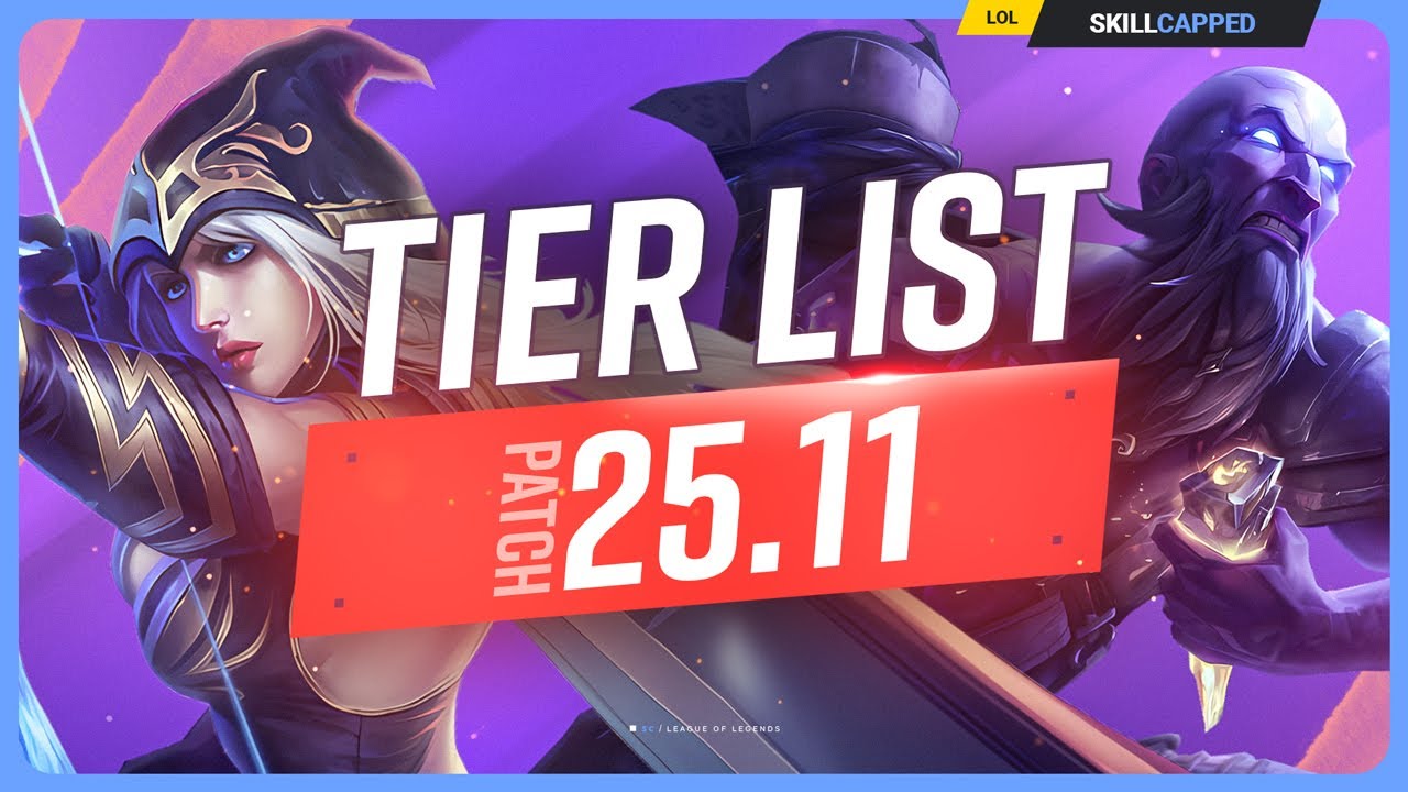 league of legends Patch 25.11