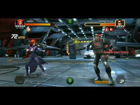 5 star rank 3 Medusa make'em bleed. 36 stacks of bleed