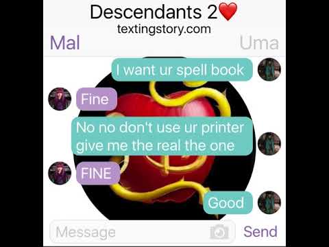 Uma is back// mal and ben break up😱