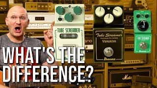Video thumbnail for How is the Ibanez TSV808 different from the NTS or TSmini? by EytschPi42