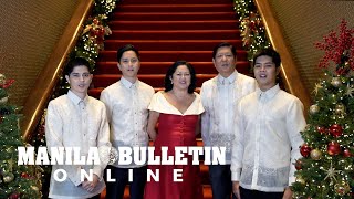 PH Presidential Family sends their warm Christmas message to the Filipinos
