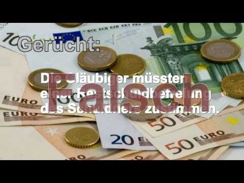 Insolvenz - Keine Restschuldbefreiung ohne Gläubigerzustimmung. (6. Irrtum)