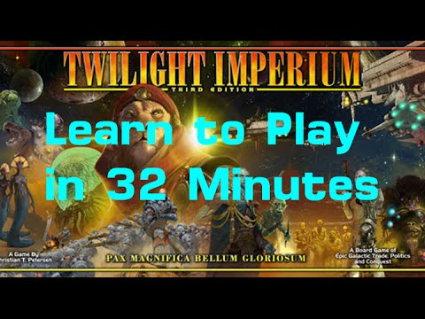 Twilight Imperium in 32 minutes