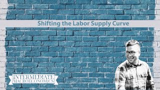Shifting the Labor Supply Curve