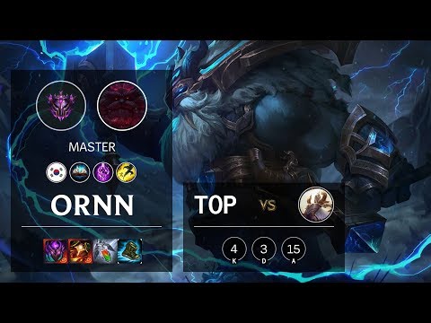 Ornn Top vs Kayle - KR Master Patch 10.6