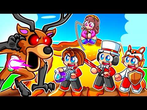 99 NIGHTS AT THE VOLCANO WITH THE FAMILY TEAM (99 Nights in the Forest)