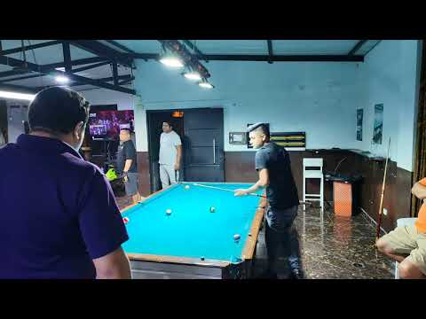 Flecha vs Mauricio en Billar Vista Mar