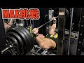 増量期に久々のベンチMAX挑戦！！最新の