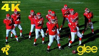 GLEE | Single Ladies (Put A Ring On It) (Football Version) | Full Performance | 1x4 | REMASTERED 4K