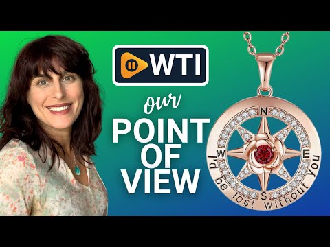 LIANYU 925 Sterling Silver Compass Necklace - WTI product video review