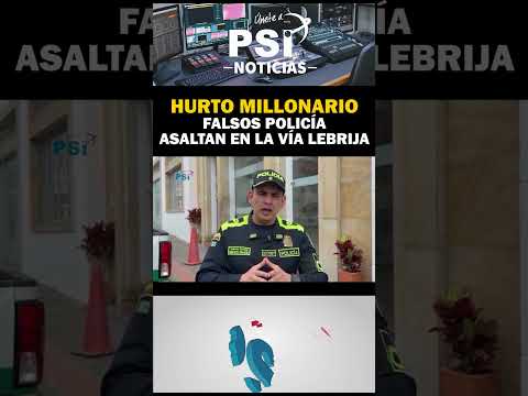 hurto Millonario en la vía Lebrija