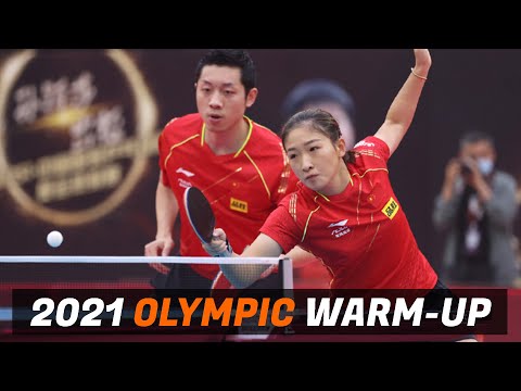 Xu Xin/Liu Shiwen vs Lin Shidong/Kuai Man | 2021 Chinese Warm-up for Olympic